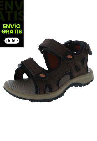 Sandalias Sport Para Niños Pequeños Café Medio Smartfit 190646 Payless Smartfit