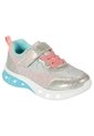 Zapatos Deportivos Smile Para Niña Pequeña Plateado Smartfit 201141 Payless de Smartfit