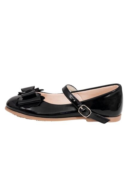 Zapatos De Vestir Con Lazo Para Niña Pequeña Negro Smartfit 199619 Payless
