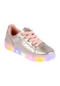 Zapatos Casuales Con Luces Ambar Para Niña Plateado Smartfit 210606 Payless de Smartfit