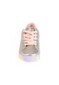 Zapatos Casuales Con Luces Ambar Para Niña Plateado Smartfit 210606 Payless de Smartfit