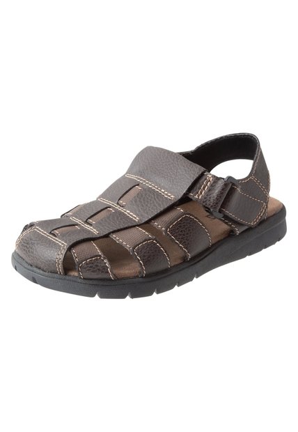 Sandalias Livingston Para Niños Café Medio Smartfit 96490 Payless