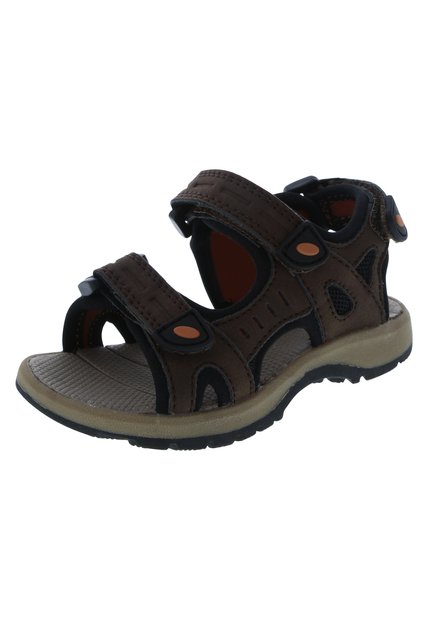 Sandalias Sport Para Niños Pequeños Café Medio Smartfit 190646 Payless