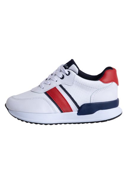 Zapatos Deportivos Jogger Para Niño Blanco Smartfit 198407