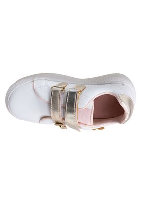 Zapatos Casuales Con Diseño De Flor Para Niña Pequeña Blanco Smartfit 198389