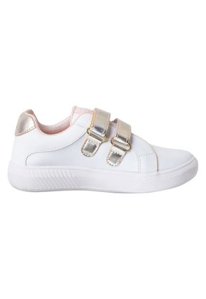 Zapatos Casuales Con Diseño De Flor Para Niña Pequeña Blanco Smartfit 198389