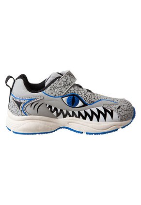Zapatos Deportivos Con Diseño De Tiburón Para Niño Pequeño Smartfit 196845 Gris Claro