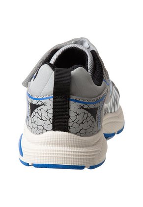 Zapatos Deportivos Con Diseño De Tiburón Para Niño Pequeño Smartfit 196845 Gris Claro