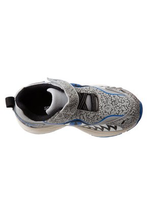 Zapatos Deportivos Con Diseño De Tiburón Para Niño Pequeño Smartfit 196845 Gris Claro