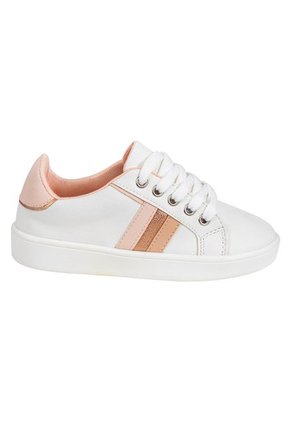 Zapatos Casuales Para Niña Pequeña Blanco Smartfit 199629 Payless