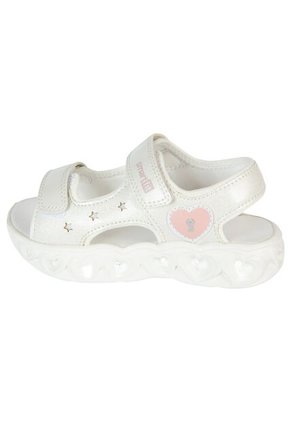 Sandalias Con Diseño De Corazones Para Niña Pequeña Blanco Smartfit 201092 Payless