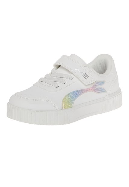 Zapatos Casuales Neptune Para Niña Pequeña Blanco Smartfit 210346