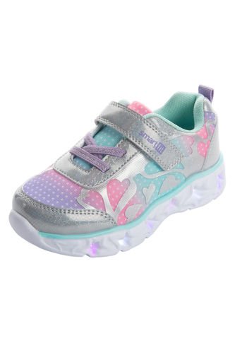 Zapatos Deportivos Para Niña Pequeña Rosa Claro Smartfit 199854 Payless Smartfit