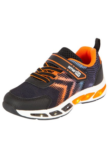 Zapatos Deportivos Speed Para Niño Pequeño Negro Smartfit 201143