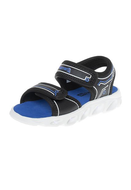 Sandalias Jack Para Niño Pequeño Negro Smartfit 200840