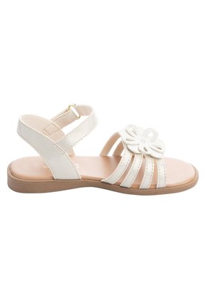 Sandalias Mila Con Diseño De Flor Para Niña Pequeña Dorado Smartfit 199855