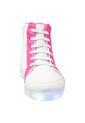 Zapatos Tipo Botín Sneaker Con Luces Para Niña Blanco Smartfit 198874 Payless de Smartfit