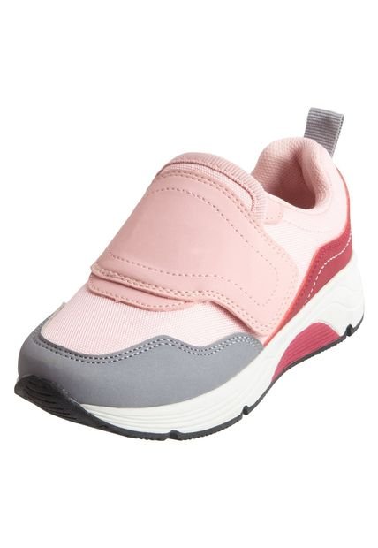 Zapatos Deportivos Playground Run Para Niña Pequeña Rosa Claro Smartfit 195727