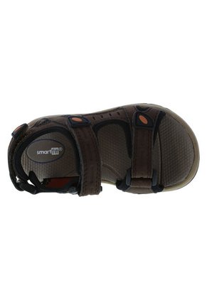 Sandalias Sport Para Niños Pequeños Café Medio Smartfit 190646 Payless