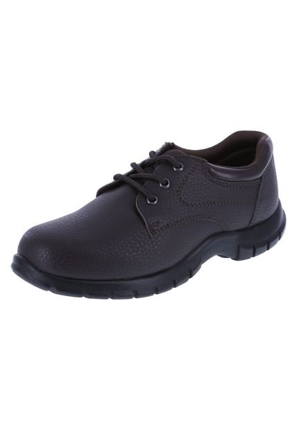 Zapatos Oxford Para Niños Café Medio Smartfit 144081