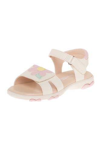 Sandalias Planas Adara Para Niña Pequeña Blanco Smartfit 211492 Smartfit