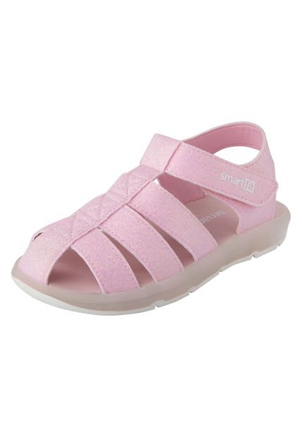 Sandalias Lunar Para Niña Pequeña Rosa Smartfit 200079