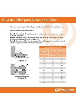 Zapatos Grant Strap Para Niños Pequeños Negro Smartfit 191059 Payless