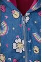 Buzo De Smiley Multicolor Con Capucha Para Niña 2T A 5T 3T de SMILEY WORLD