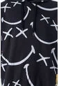 Buzo De Smiley Negro Y Blanco Con Capucha Género Neutro XL de SMILEY WORLD