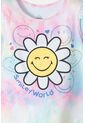 Camiseta De Smiley Multicolor Estampada Para Niña 2T A 5T 4T de SMILEY WORLD