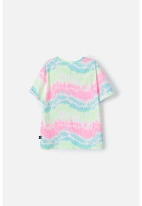 Camiseta De Smiley World Multicolor Estampada Para Niña 4