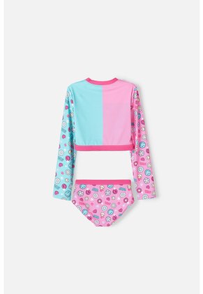 Conjunto De Baño De Smiley Multicolor Para Niña 10