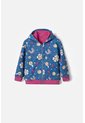 Buzo De Smiley Multicolor Con Capucha Para Niña 2T A 5T 4T de SMILEY WORLD