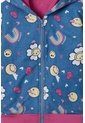 Buzo De Smiley Multicolor Con Capucha Para Niña 2T A 5T 4T de SMILEY WORLD