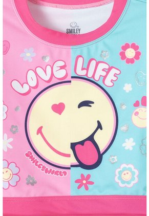 Conjunto De Baño De Smiley Multicolor Para Niña 4