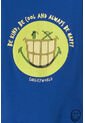 Camiseta De Smiley Azul Eléctrico Manga Corta Para Niño 2T A 5T 5T de SMILEY WORLD