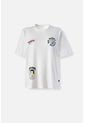 Camiseta De Snoopy Regular Fit Para Mujer L de Snoopy