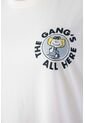 Camiseta De Snoopy Regular Fit Para Mujer L de Snoopy