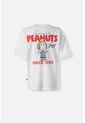 Camiseta De Snoopy Regular Fit Para Mujer L de Snoopy