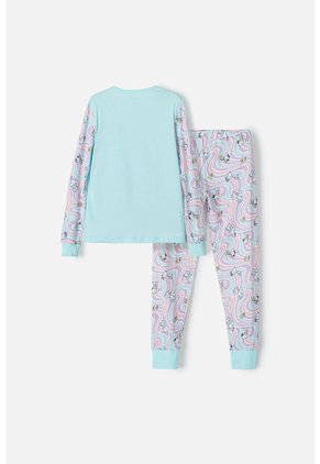 Pijama De Snoopy Con Pantalón Largo Multicolor Para Niña 10