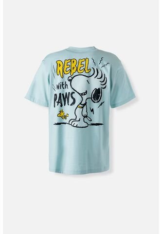 Camiseta De Snoopy Regular Fit Género Neutro L Snoopy