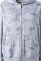 Buzo De Snoopy Gris Con Cierre Frontal Para Mujer XL de Snoopy