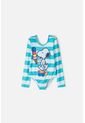 Vestido De Baño De Snoopy Blanco Y Turquesa Con Estampado Para Niña 6 de Snoopy