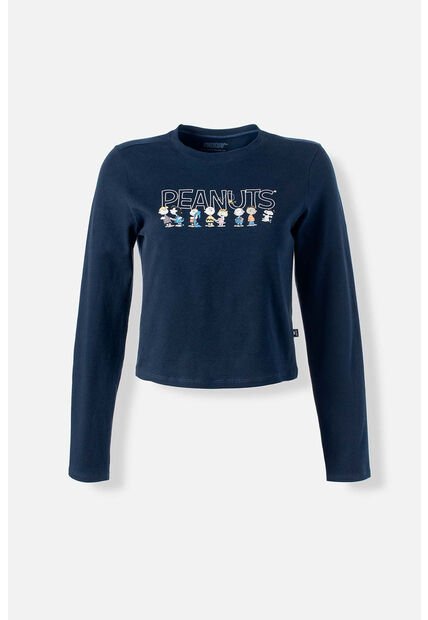 Camiseta De Snoopy Slim Fit Para Mujer S