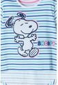 Camiseta De Snoopy Multicolor Cuello Redondo Para Niña 10 de Snoopy