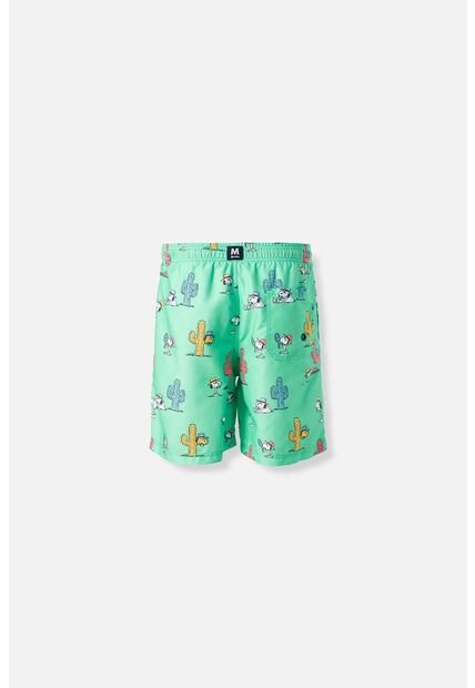 Pantaloneta De Baño De Snoopy Para Hombre L