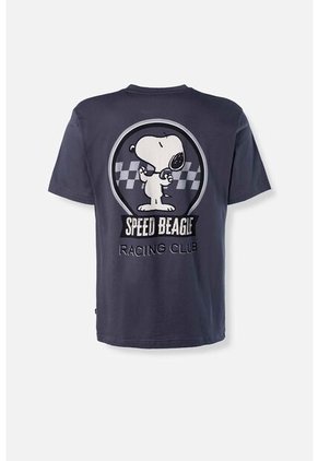 Camiseta De Snoopy Regular Fit Para Hombre L