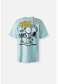 Camiseta De Snoopy Regular Fit Género Neutro L de Snoopy