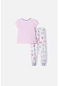 Pijama De Snoopy Multicolor De Pantalón Largo Para Niña 2t A 5t 4T de Snoopy