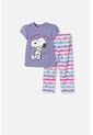 Pijama De Snoopy Con Pantalón Largo Multicolor Para Niña 2T A 5T 4T de Snoopy